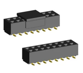 2.54mm Socket Double Rows Three Sides Contact SMD Type.(H=5.0)